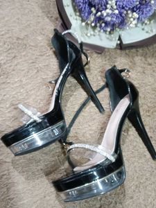 Sparkling Platform Stiletto Heels