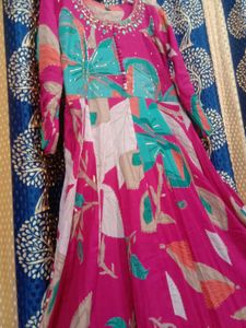 Pink Ethnic frock Set💓