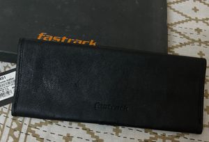 Fastrack Black Leather Wallet
