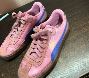 Pink Puma Sneakers