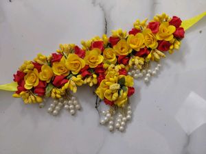 Floral Jewellery Set for Haldi
