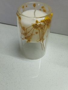 Perfumed Cylinder Handpour Wax Glass Candle