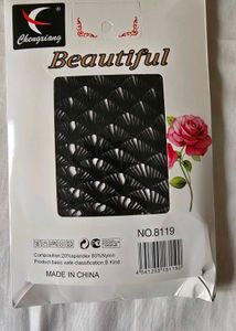 Stylish Black Fishnet Tights