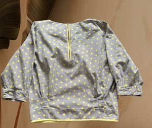 Yellow Polka Dot Top