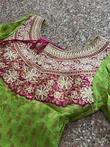 Green Anarkali
