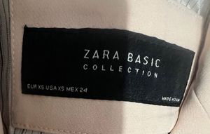 Zara Beige Blazer Xs can’t fit to S