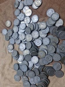 100 pcs 5 rs copper nikle