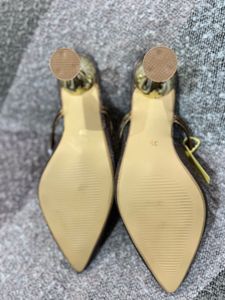 ELLE Brown Pointed Mules