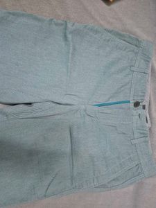Men's Light Blue Striped Pants
