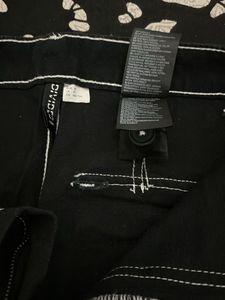 OG HNM Black Wide Leg Jeans with Contrast Stitchin