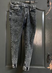 Acid Wash Skinny Jeans