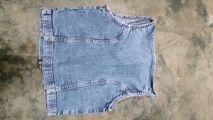 Denim Vest - Classic Blue