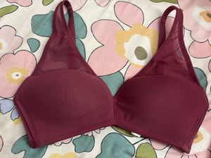 Comfortable Maroon Bra