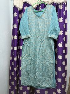 Libas Woven design silk blend kurta set