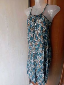 Floral Print Slip Dress