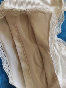 primark Cream Lace Trim Camisole Top