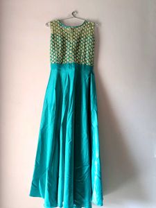 Stunning Blue Embellished Gown