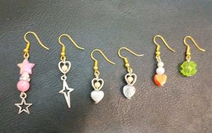 Set of 6 Assorted Dangle Earrings