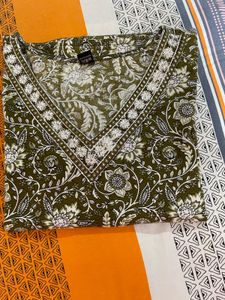 combo of 2  kurti and Anarkal Beautiful Printed Ku