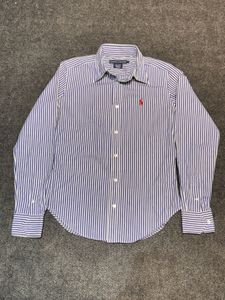 Ralph Lauren Girls/Women's Blue &amp; White Striped