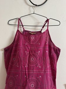 Vibrant Pink Ethnic Kurta