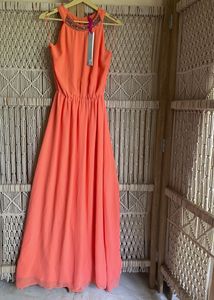 Bejewel Extra Long Maxi Dress