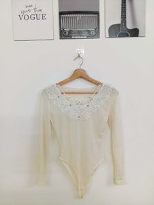 Sheer Lace Bodysuit