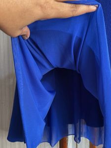 Blue Sleeveless Top