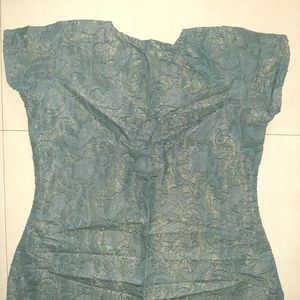 Rare Blue Heirloom | Handcrafted Statement Kurta