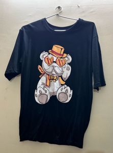 Graphic Print Teddy Bear T-Shirt