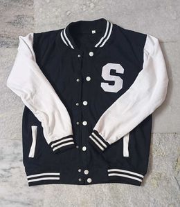 Men's Letter Bomber Varsity Full Sleeve Shirt
