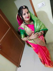 Vibrant Pink Banarasi Silk Saree