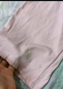 Women's Pink Wide Leg Pants