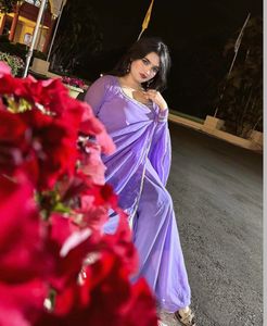 Purple Anarkali Suit