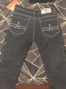 Stylish Black Cargo Pants