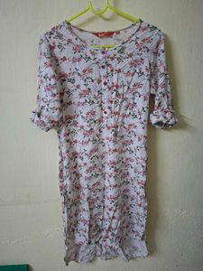 Floral Print Kurta Set
