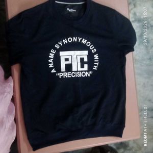 Pepe Jeans Black Graphic T-Shirt