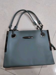 Stylish Blue Handbag