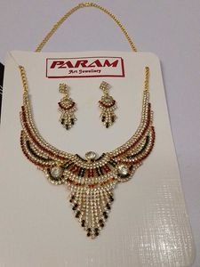 Param Art Jewellery Necklace & Earring Set