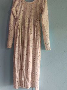 WHITE ANARKALI