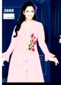 Kurti rose Embroidery work/fancy/western/Unique