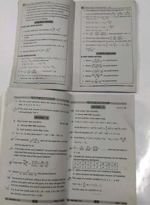 Mathematics Intermediate IIA-Test Papers Textbooks