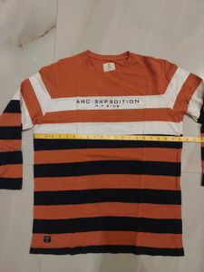 Men's Striped Long Sleeve T-Shirt