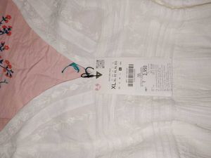 ZARA white Sundress