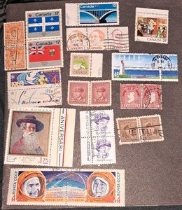 Very Rare attached stamps