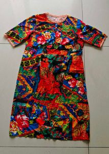 Colorful Midi dress
