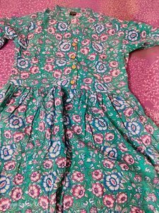 Beautiful Floral Print Kurta
