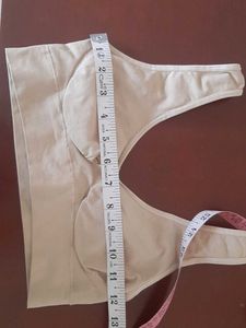 Jockey Grey Sports Bra + Free beige br