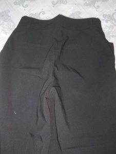Black Wide-Leg Pants