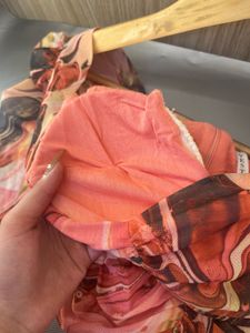 Chic Floral Ruched Puff Sleeve Top